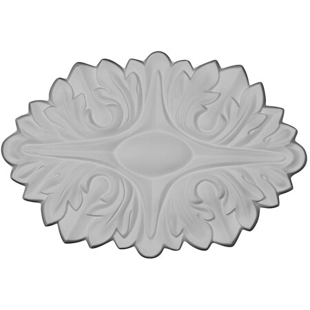 Ekena Millwork 11 3/4"W x 7 7/8"H x 1"P Palmetto Beaded Onlay ONL11X07X01PM